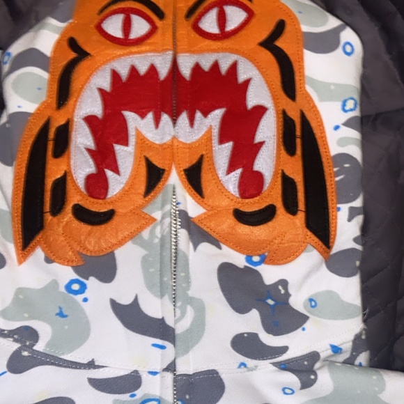 BAPE Space Camo Tiger Full Zip Hoodie